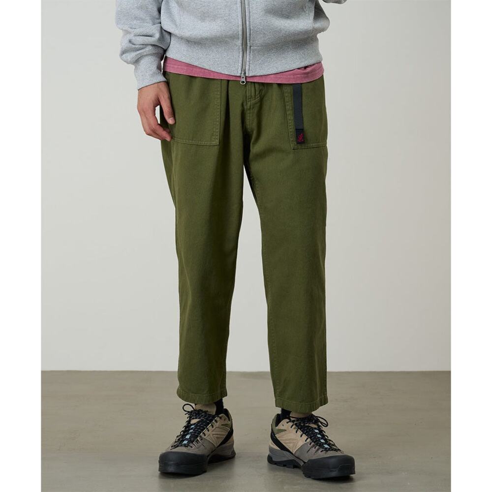 GRAMICCI Loose Tapered Utility Climbing Pants Olive Green Sz L Outdoor Gorpcore